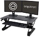 Ergotron WorkFit-TL, Standing Desk Workstation (black with grey surface) 33-406-085